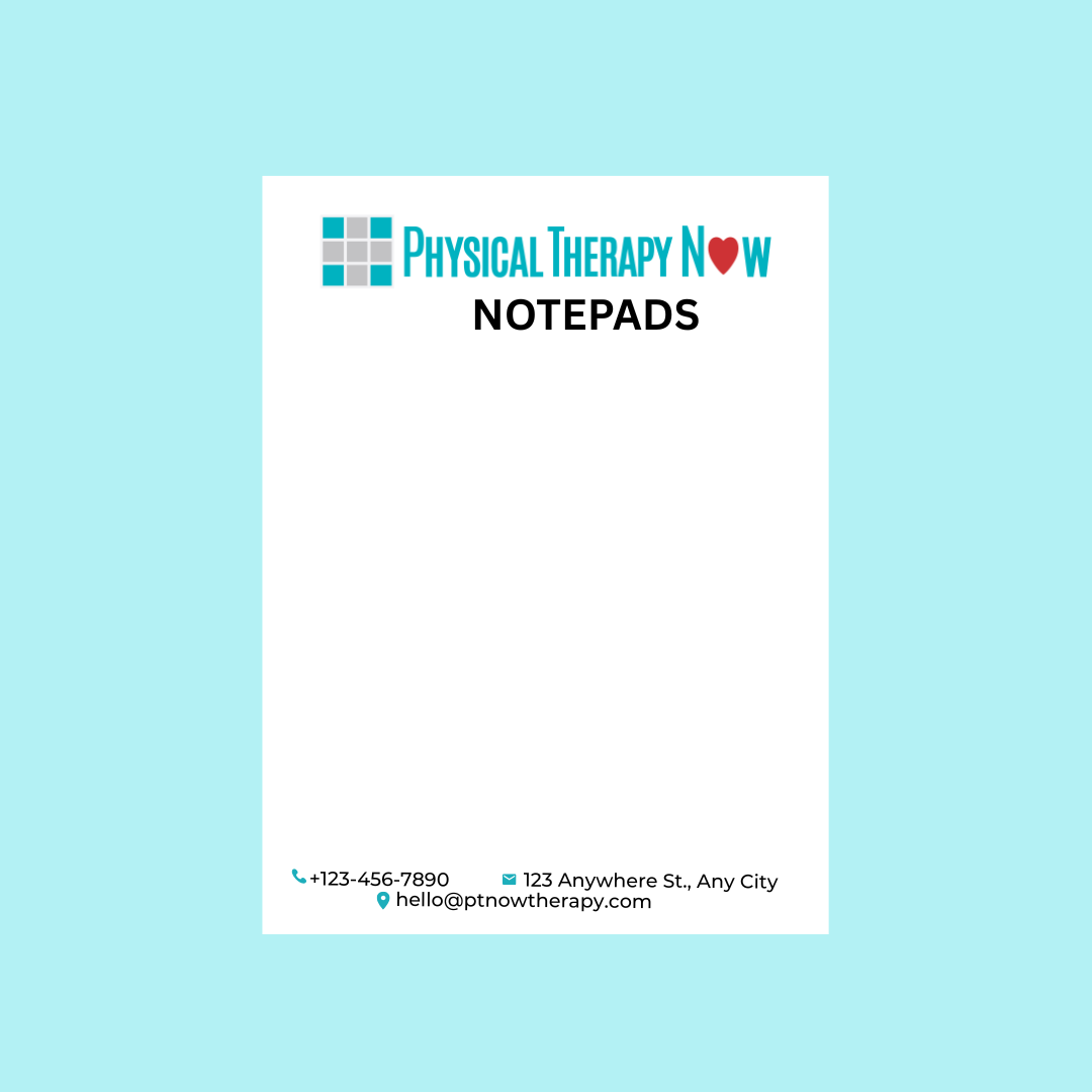 PT Therapy Now Note Pads (5.5" x 8.5")